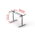 mesa de escritório Sit-Stand com altura elétrica ajustável e mesa de diretor executivo com levantamento Lihula e mesa de escritório com levantamento de luxo Antsla